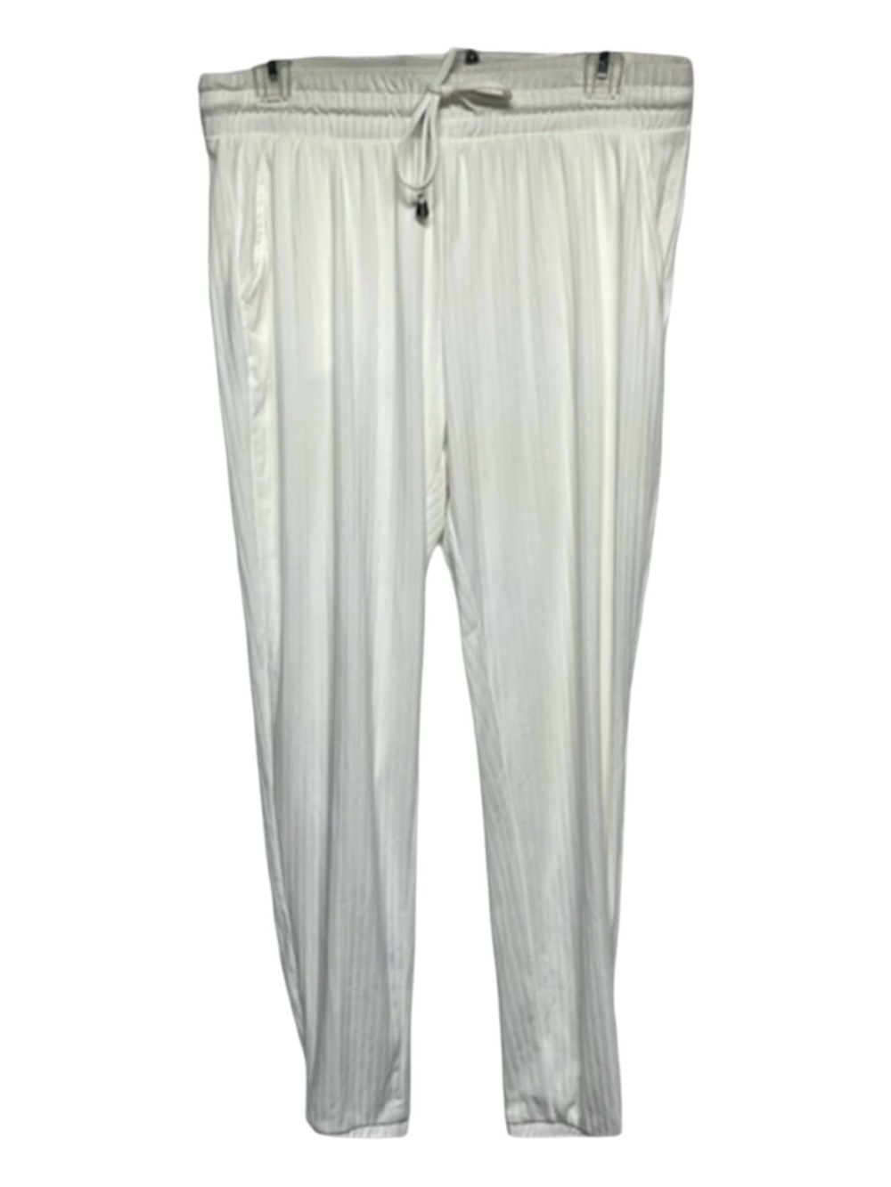 Hot Kiss winter white jogger pants in size Large